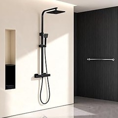 Cómo Mantener en Óptimas Condiciones las Columnas de Ducha Negras