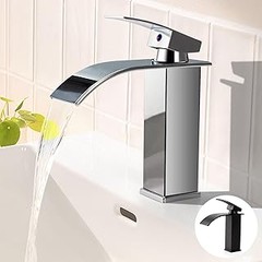 ¿Cuál es el precio promedio de un grifo de lavabo en cascada?