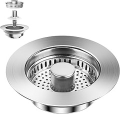 Diferencias entre Tapones de Fregadero de Goma y Metal