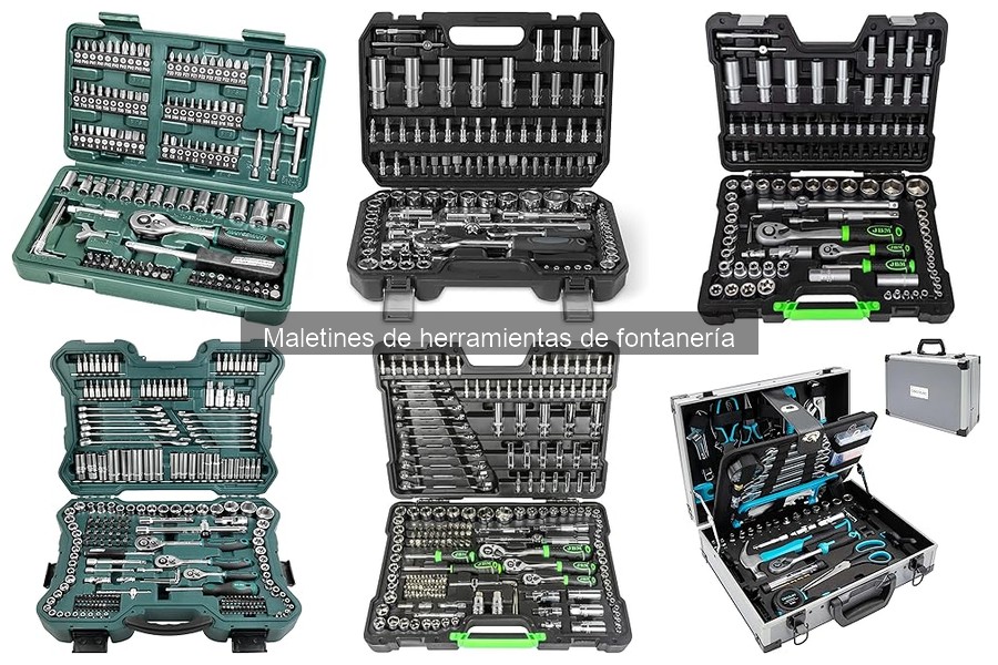 Accesorios esenciales para maletines de herramientas de fontanería
