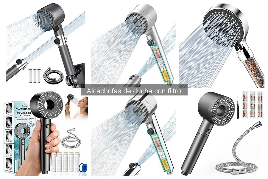 Alcachofas de ducha con filtro: ahorro y sostenibilidad