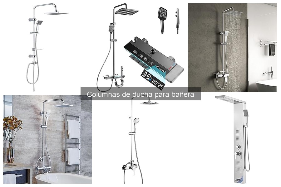 Alternativas a Columnas de Ducha para Bañera: Opciones Innovadoras