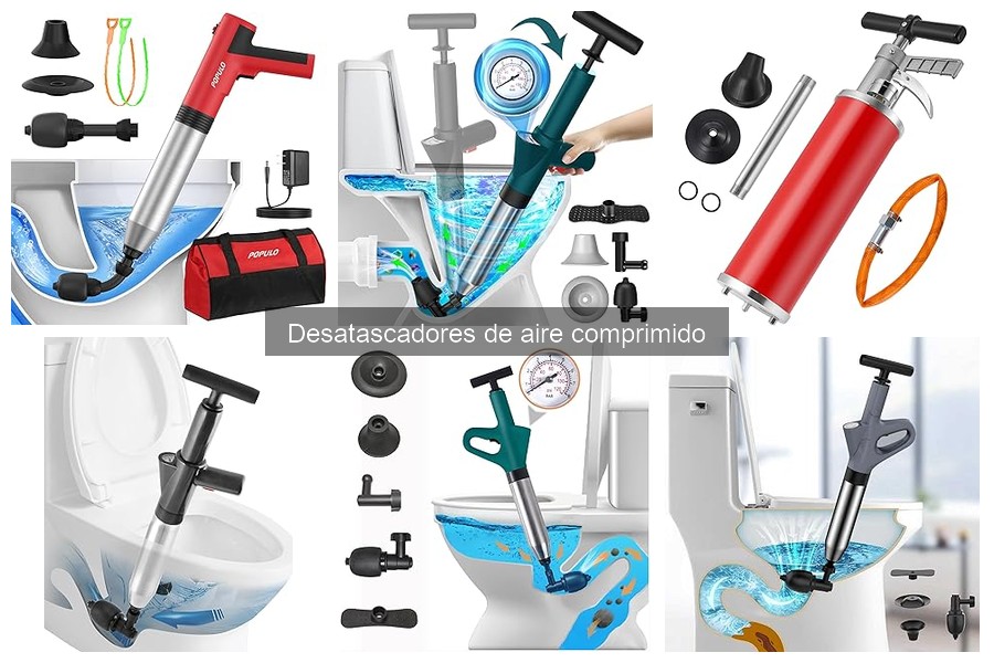 Alternativas a Desatascadores de Aire Comprimido para Tuberías