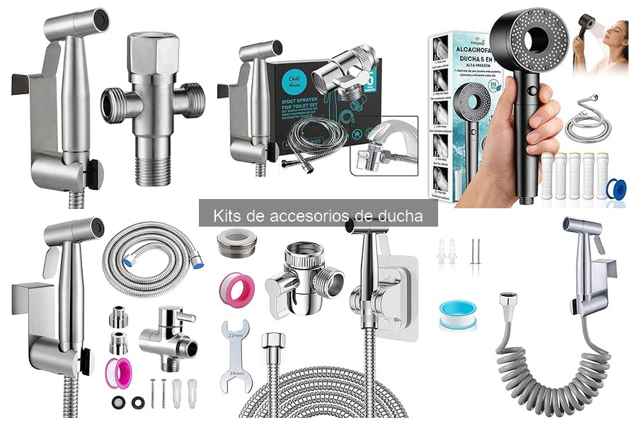 Alternativas a Kits de Accesorios de Ducha: Opciones Útiles