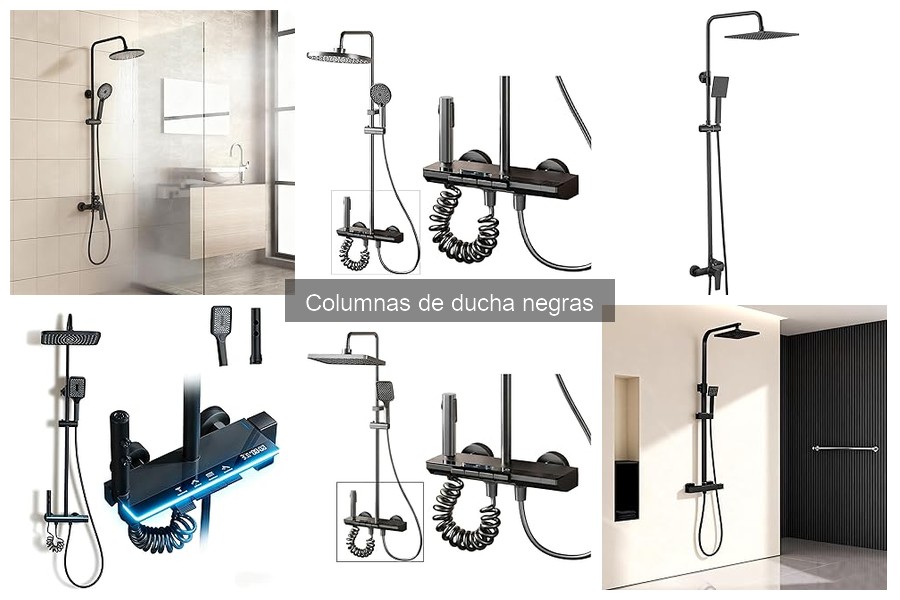 Alternativas a las Columnas de Ducha Negras: Guía Completa