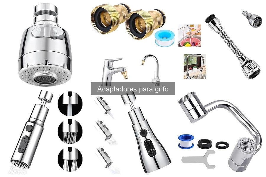 Alternativas a los adaptadores para grifo clásicos