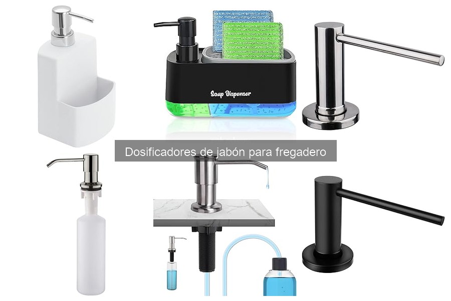 Alternativas a los Dosificadores de Jabón para Fregadero