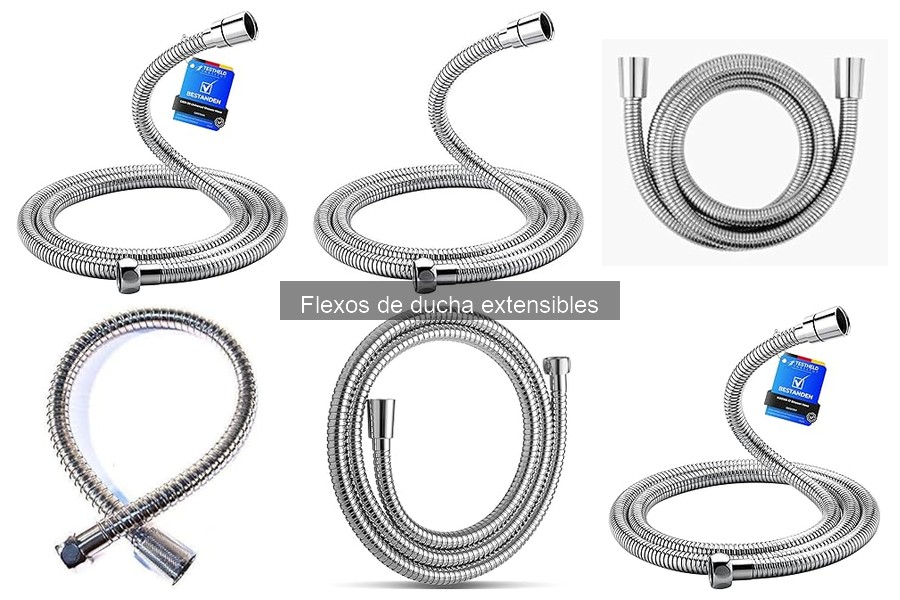 Alternativas a los flexos de ducha extensibles: opciones útiles