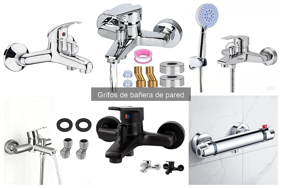 Alternativas a los grifos de bañera de pared: opciones prácticas