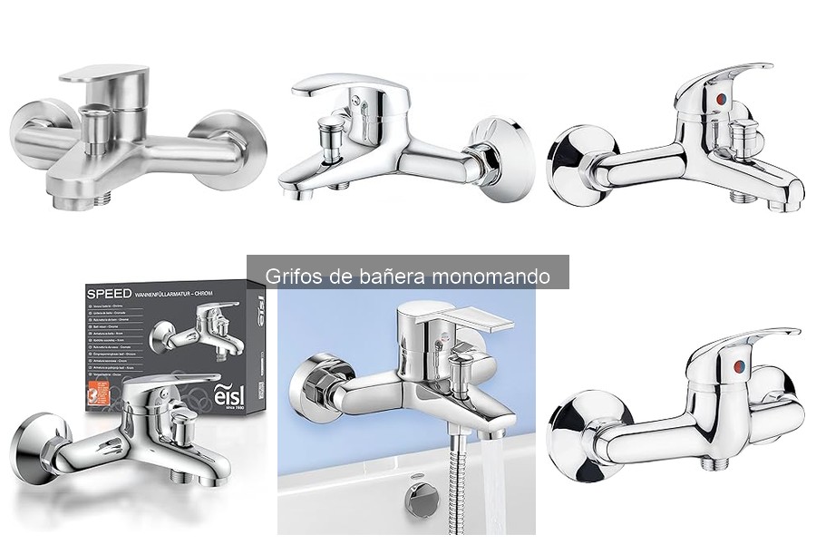 Alternativas a los grifos de bañera monomando: opciones ideales