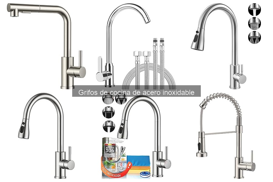 Alternativas a los Grifos de Cocina de Acero Inoxidable