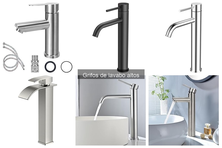 Alternativas a los Grifos de Lavabo Altos para Tu Baño