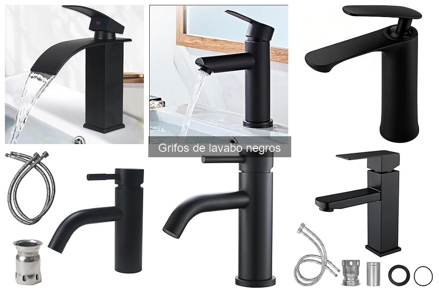 Alternativas a los Grifos de Lavabo Negros: Estilos y Colores