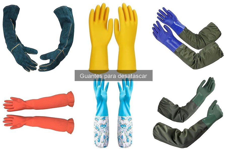 Alternativas a los Guantes para Desatascar: Mejores Opciones