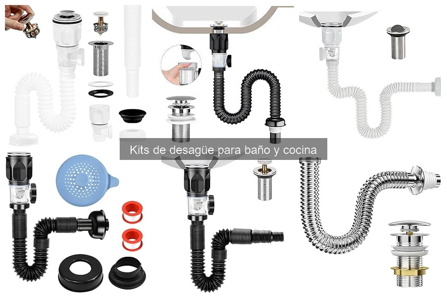 Alternativas a los Kits de Desagüe para Baño y Cocina