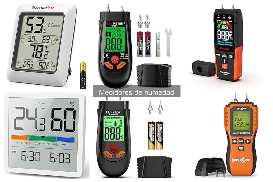 Alternativas a los medidores de humedad en el hogar