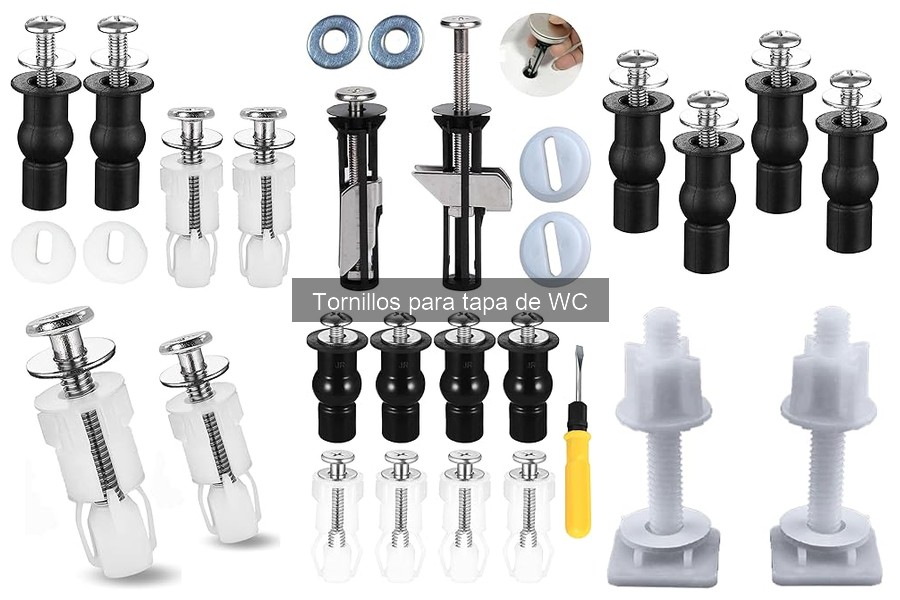 Alternativas a los Tornillos Tradicionales para Tapa de WC