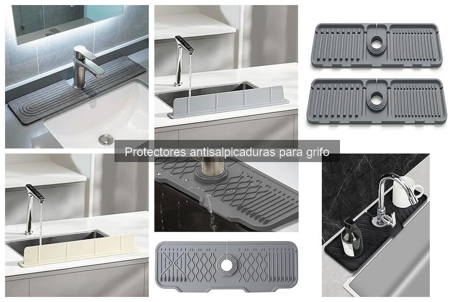 Alternativas a Protectores Antisalpicaduras para Grifo