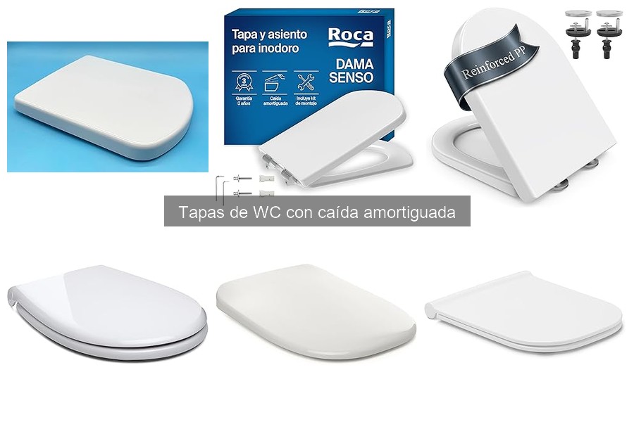 Alternativas a tapas de WC con caída amortiguada
