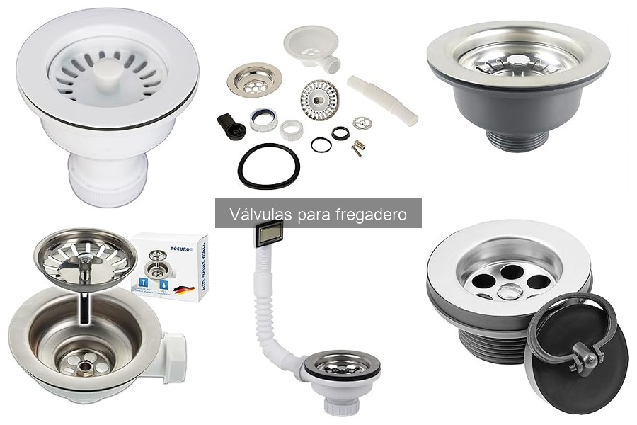 Alternativas a válvulas tradicionales para fregaderos