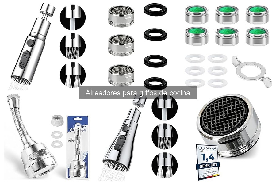 Alternativas al aireador de grifo de cocina: Mejora tu grifería