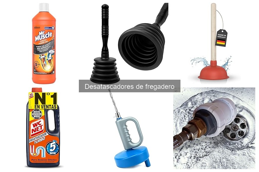 Alternativas naturales a desatascadores químicos para fregaderos