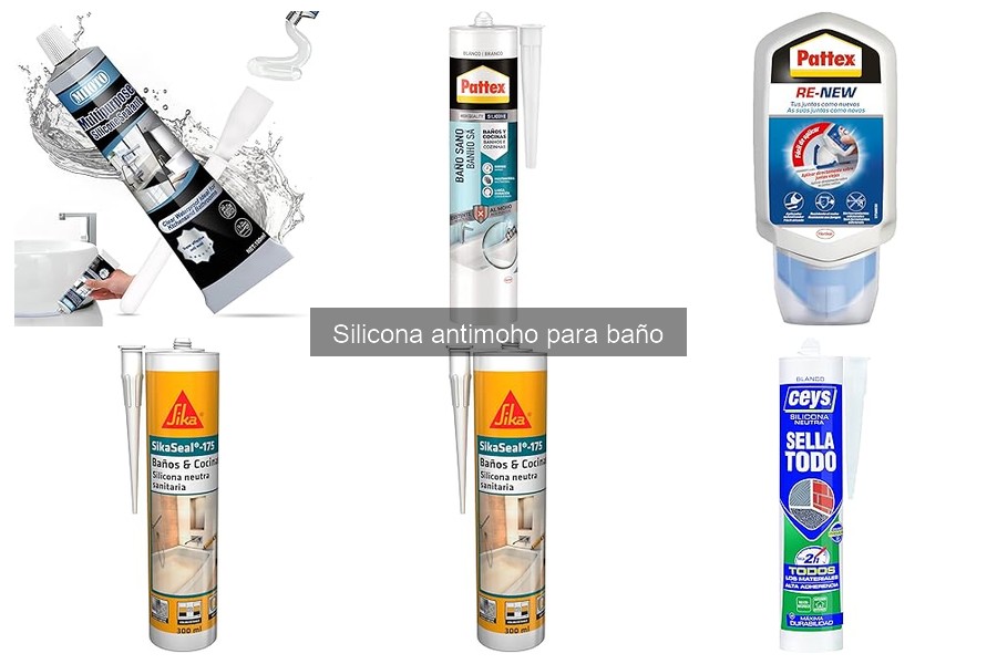 Beneficios de la silicona antimoho frente a otros selladores