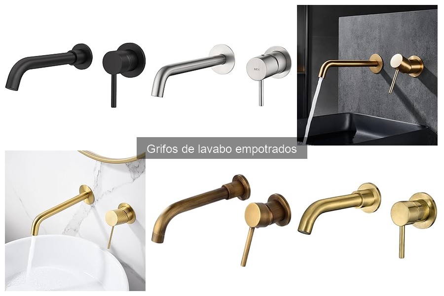 Beneficios de los grifos empotrados para baños pequeños