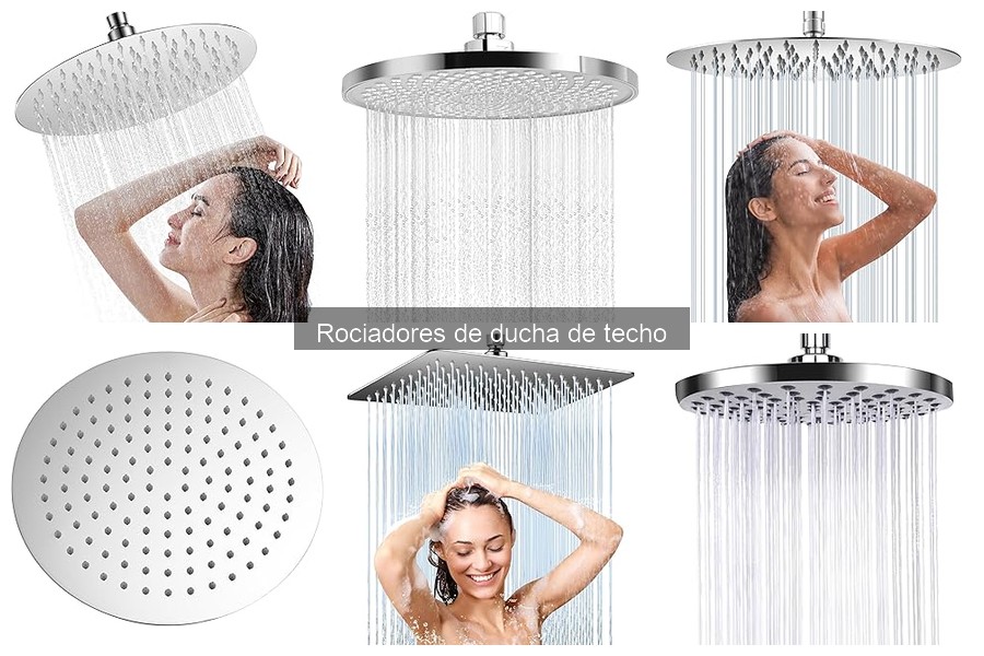 Características esenciales de un buen rociador de ducha de techo