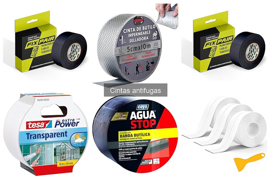 Cintas antifugas: ¿Dónde comprarlas al mejor precio?