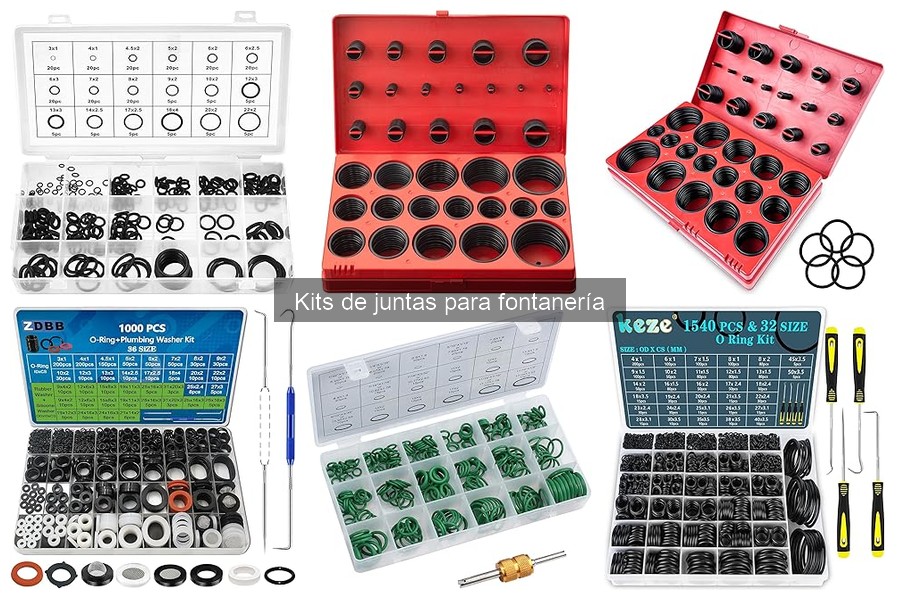 Cómo elegir el mejor kit de juntas para fontanería