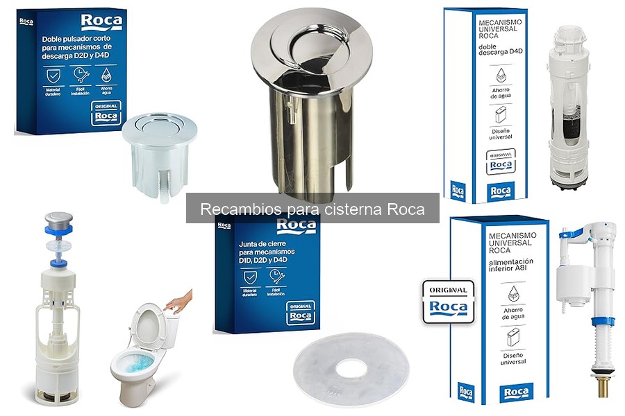 Cómo elegir el recambio adecuado para cisterna Roca