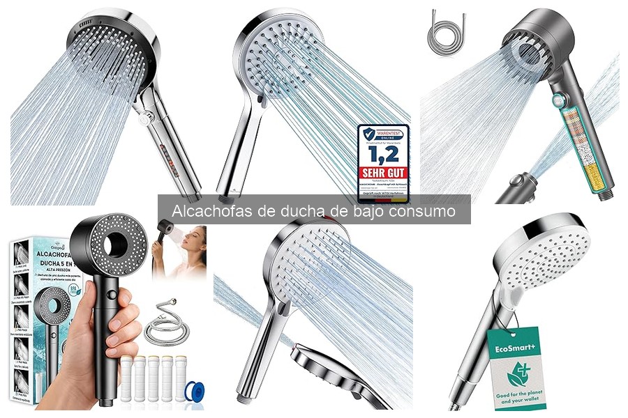 Cómo Elegir la Mejor Alcachofa de Ducha de Bajo Consumo