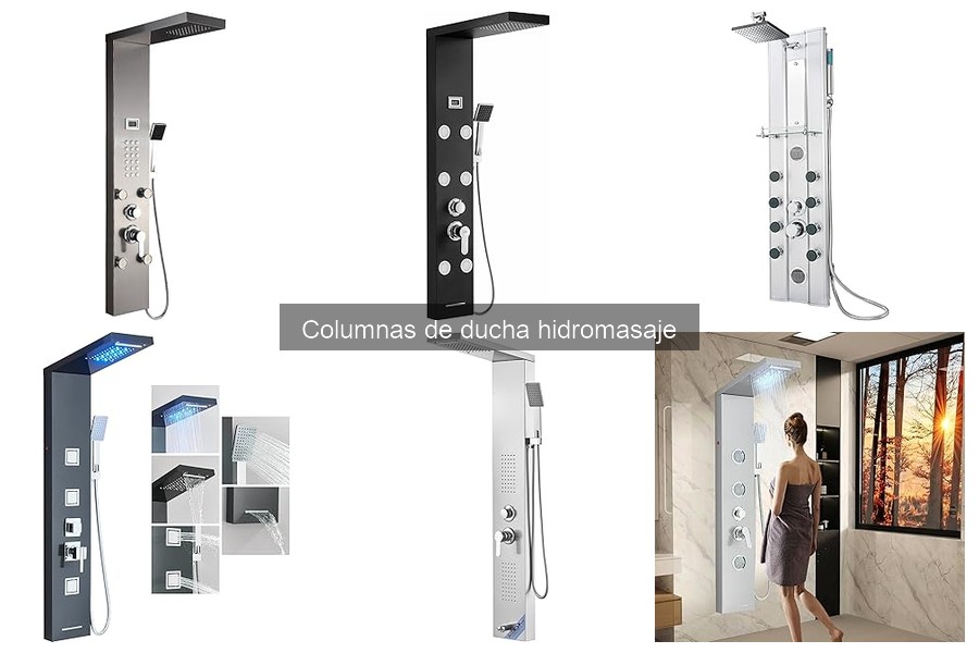 Cómo elegir la mejor columna de ducha hidromasaje