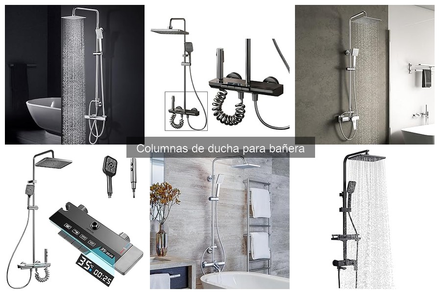 Cómo elegir la mejor columna de ducha para bañera