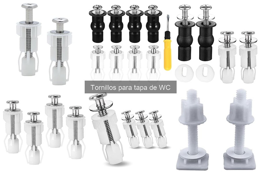 Cómo instalar tornillos para tapa de WC: Guía paso a paso