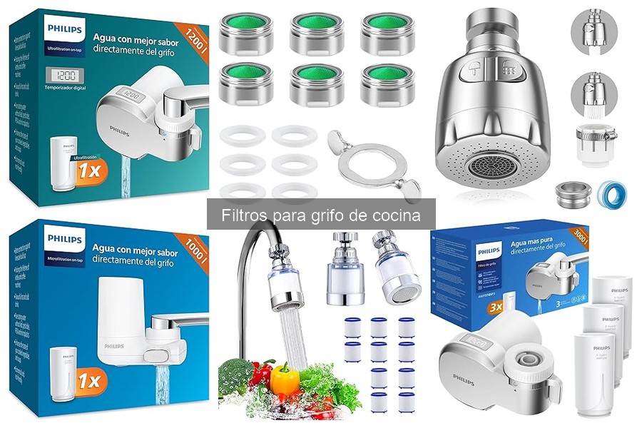 Cómo instalar un filtro en el grifo de cocina fácilmente