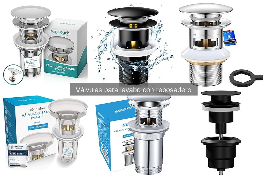 Cómo instalar una válvula para lavabo con rebosadero