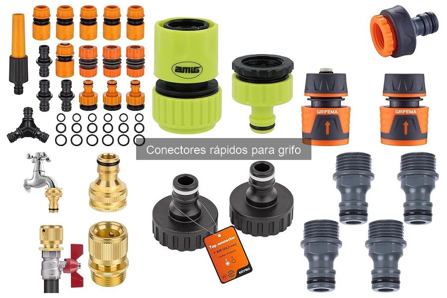 Cómo mantener conectores rápidos para grifo sin problemas