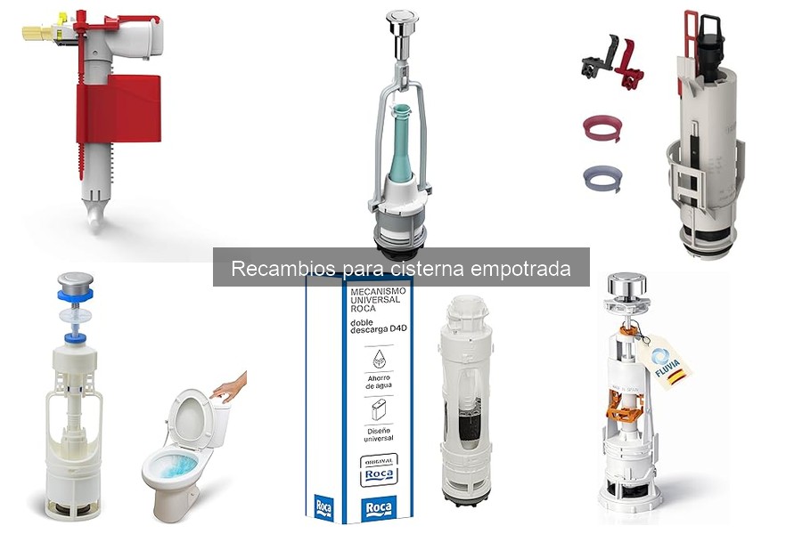Cómo mantener los recambios de cisternas empotradas