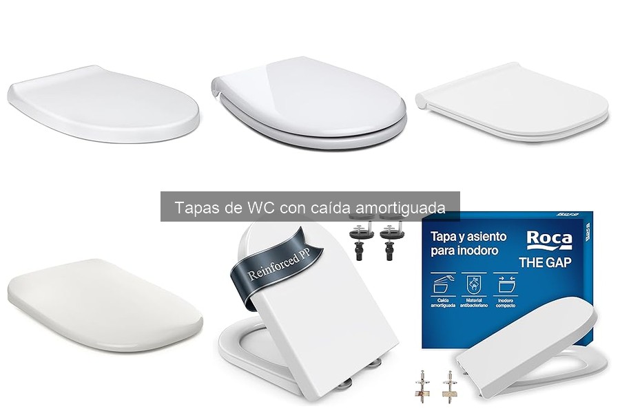 Cómo mantener tapas de WC con caída amortiguada