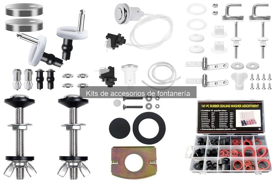 Cómo mantener tus kits de accesorios de fontanería
