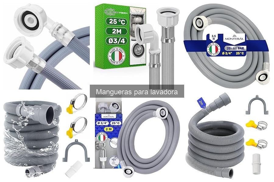 Cómo mantener y cuidar la manguera de la lavadora