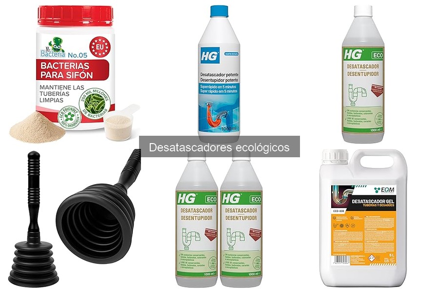 Cómo usar un desatascador ecológico correctamente