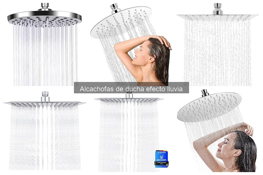 Comparativa: Alcachofas de Ducha Efecto Lluvia vs Estándar