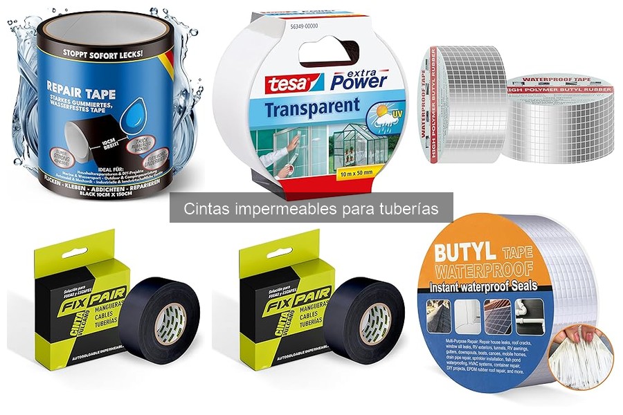 Comparativa: Cintas Impermeables vs Otros Selladores para Tuberías