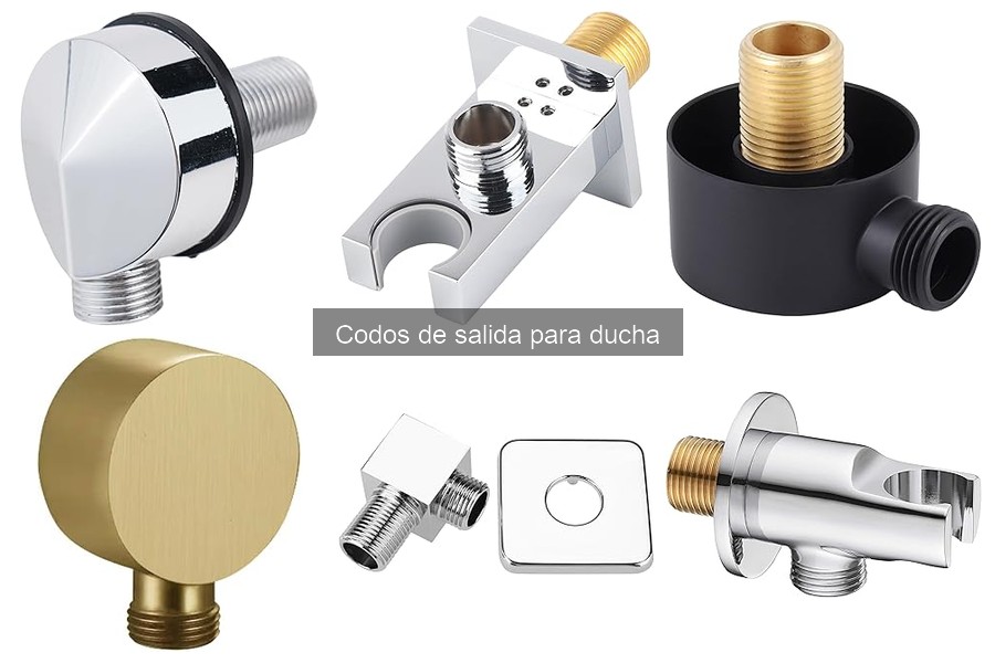 Comparativa de codos de salida para ducha: calidad y precios
