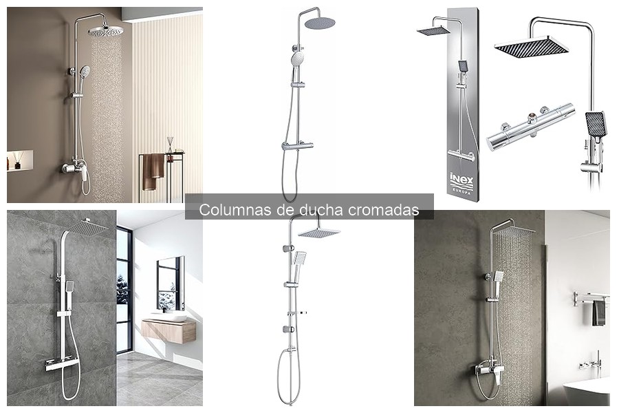 Comparativa de Columnas de Ducha Cromadas: Auralum vs VALAZ