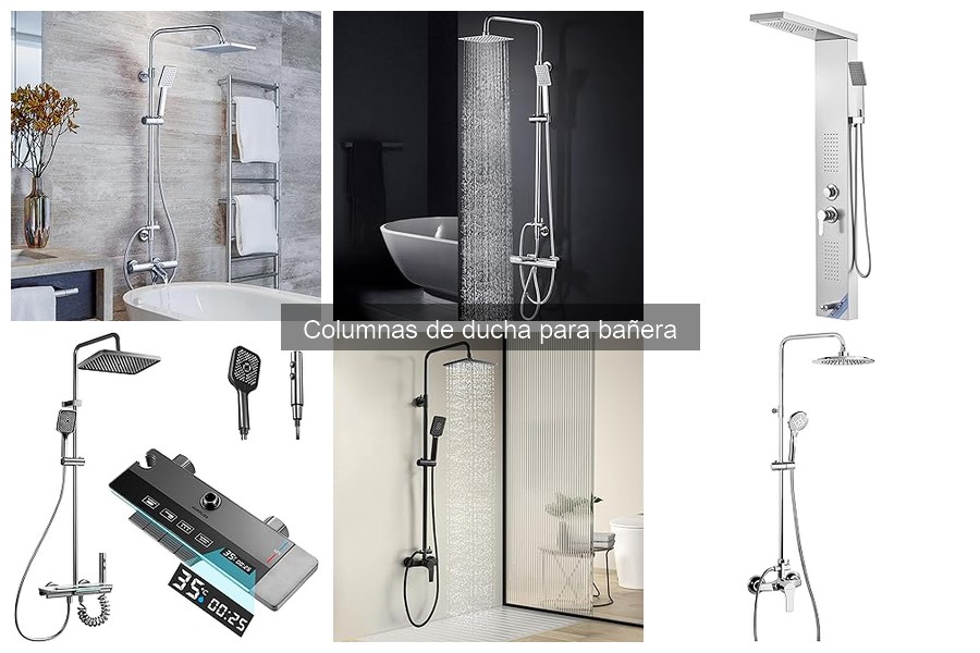 Comparativa de Columnas de Ducha para Bañera: Marcas y Modelos