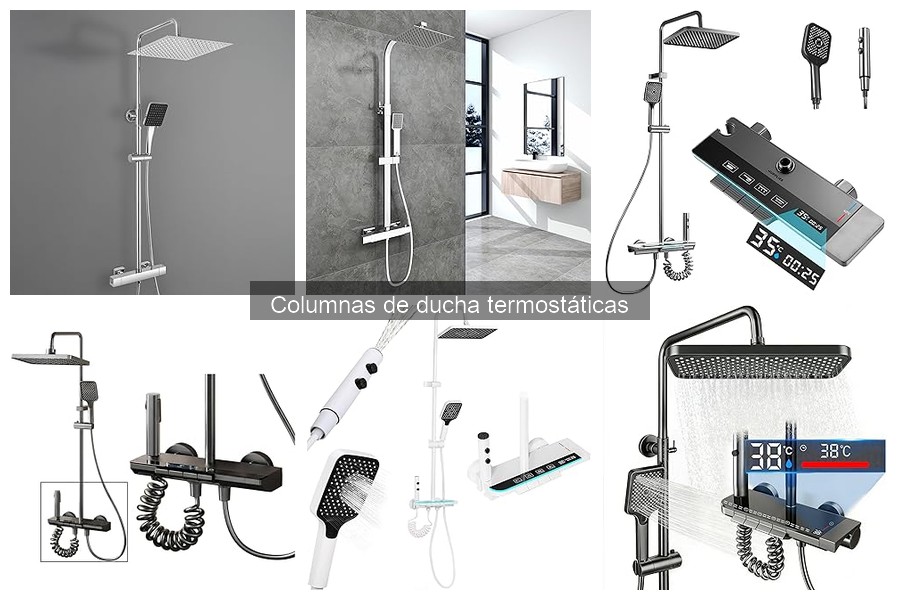 Comparativa de Columnas de Ducha Termostáticas 2023